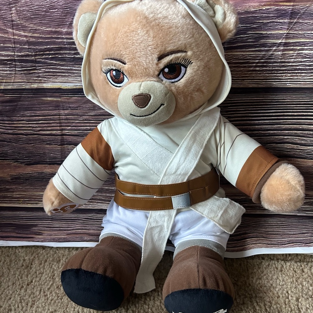 Star Wars Build-A-Bear in Cream and Brown Outfit